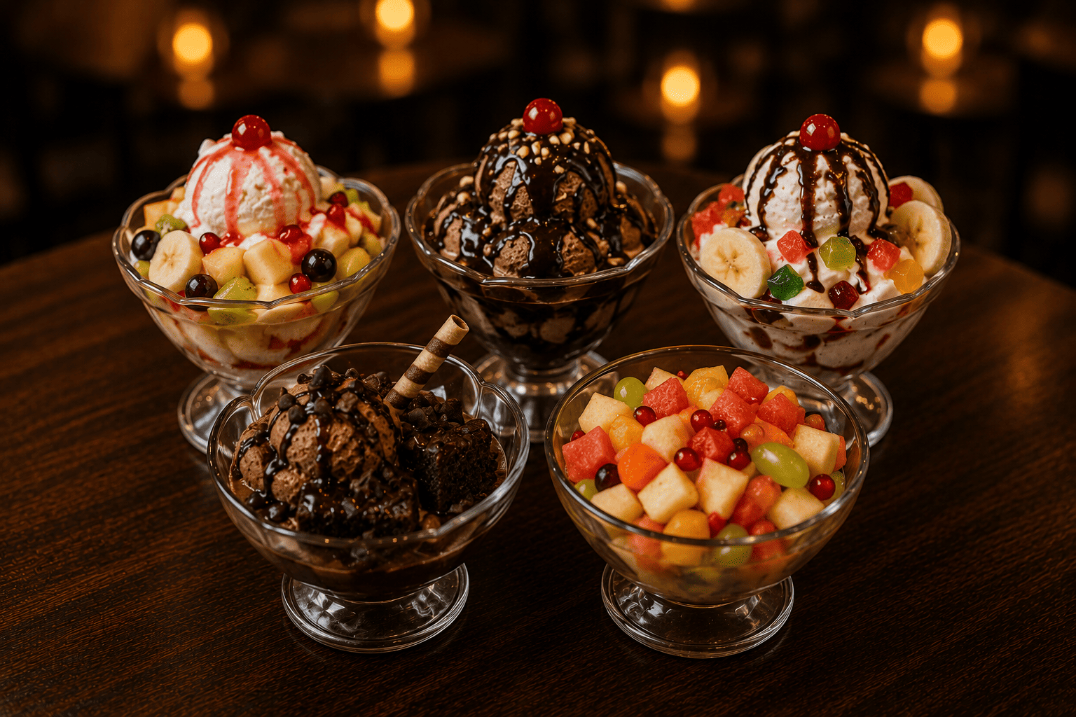 Ice Cream & Desserts